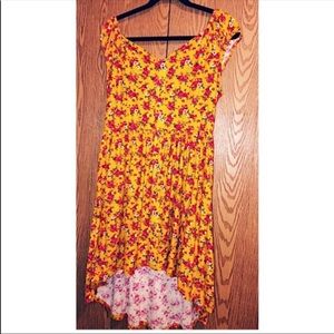 NOBO floral high low dress